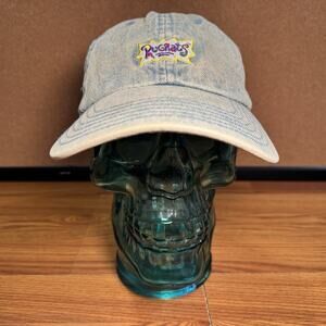 Rugrats Logo 2018 Nickelodeon Viacom International Strap Denim Cap‎ Hat